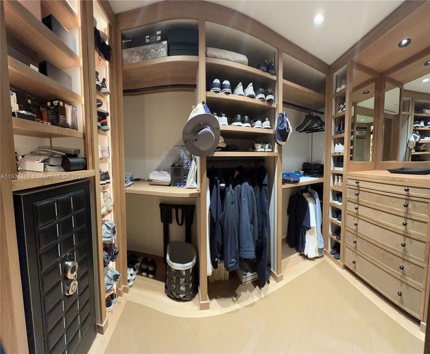 Master Bedroom HIS closet