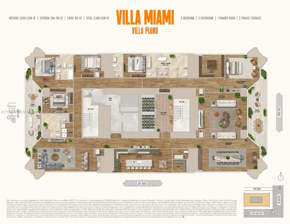 En Venta: $10,300,000 (4 camas, 4 baños, 5896 Pies cuadrados)