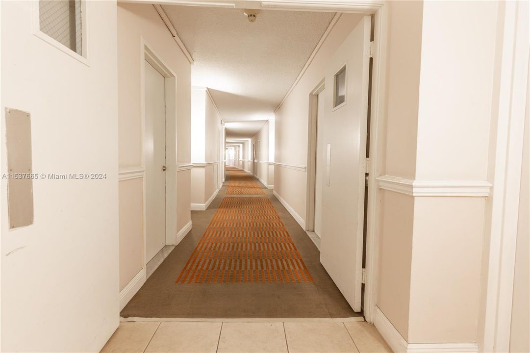 Hallway To Unit