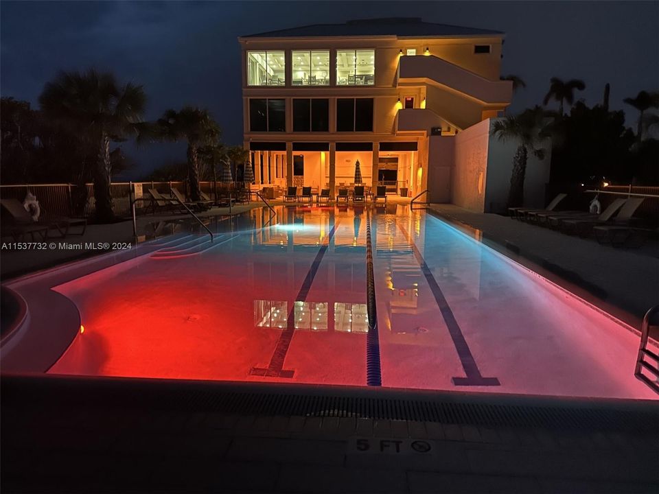 EVENING VIEW  POOL