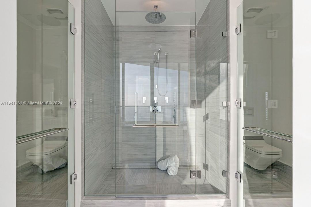 Primary Bathroom with Ocean View