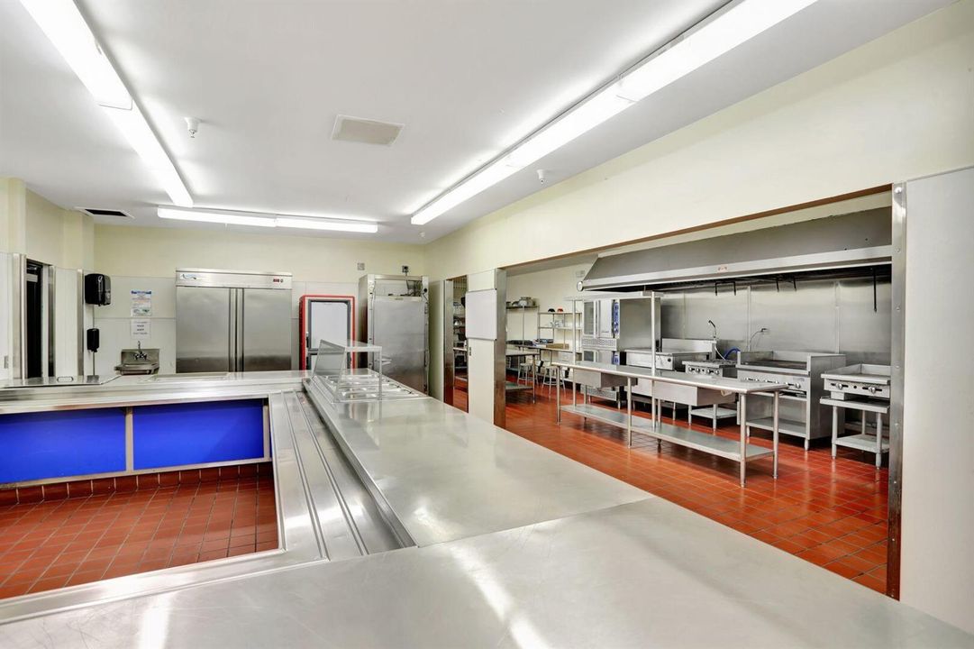 Gymnasium Building Kitchen