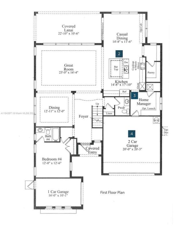 Недавно продано: $1,250,000 (4 спален, 3 ванн, 3806 Квадратных фут)
