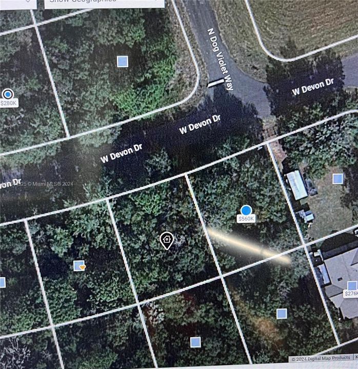 Lot Location Aerial View