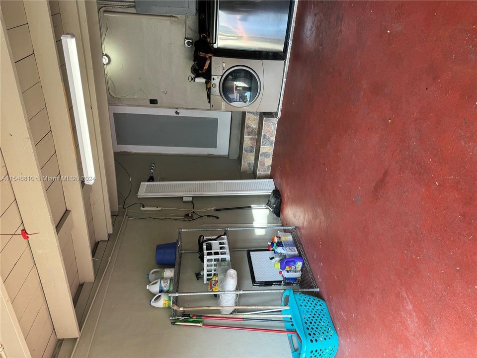 Laundry Area in Garage