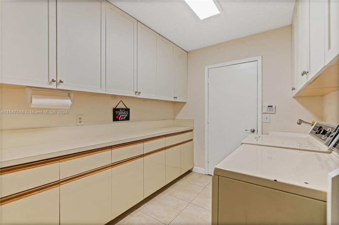 Large Laundry Room area