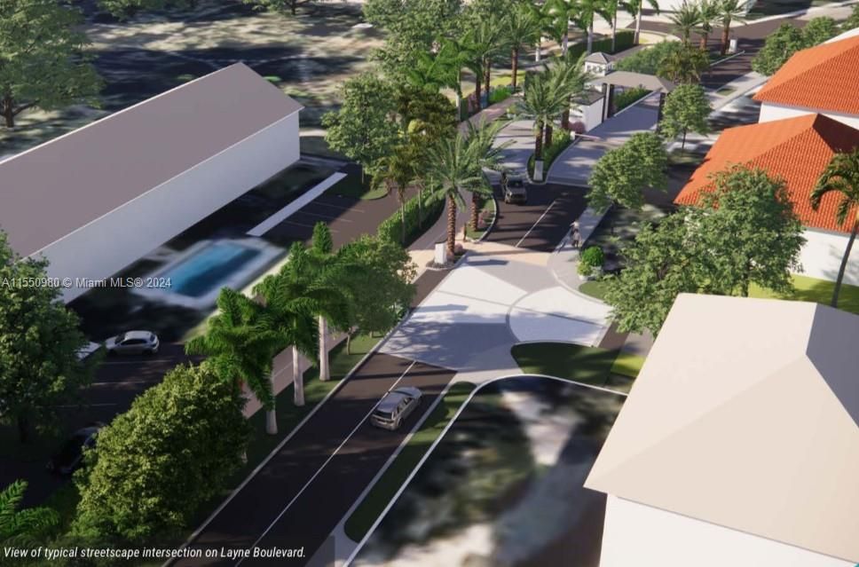 Hallandale Beach City is developing a Master Plan it is  remodeling main entrance, paving, give more privacy the community and other modifications..