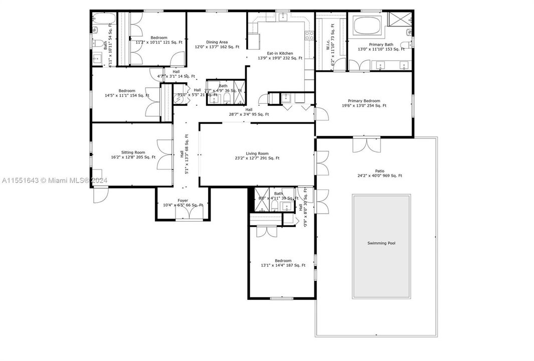 For Sale: $2,000,000 (4 beds, 4 baths, 2510 Square Feet)