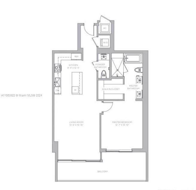 For Sale: $725,000 (1 beds, 1 baths, 887 Square Feet)