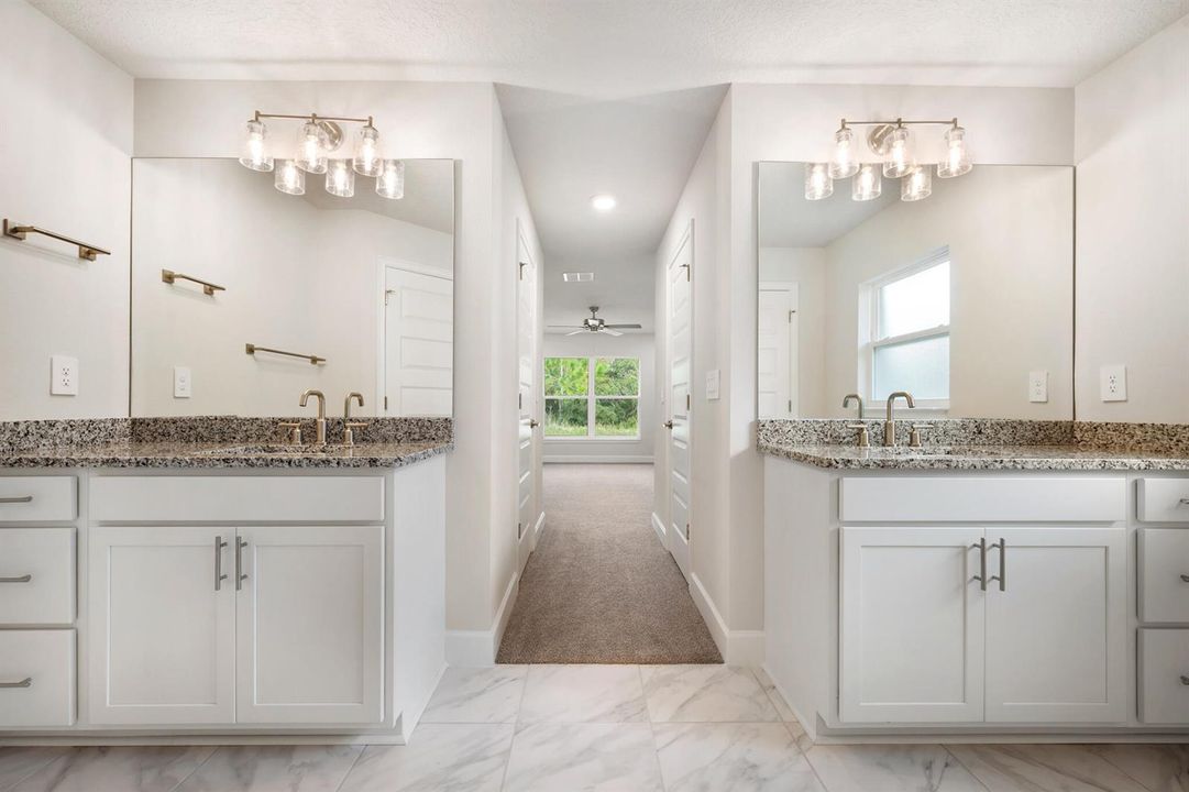 Master Bathroom Hallway