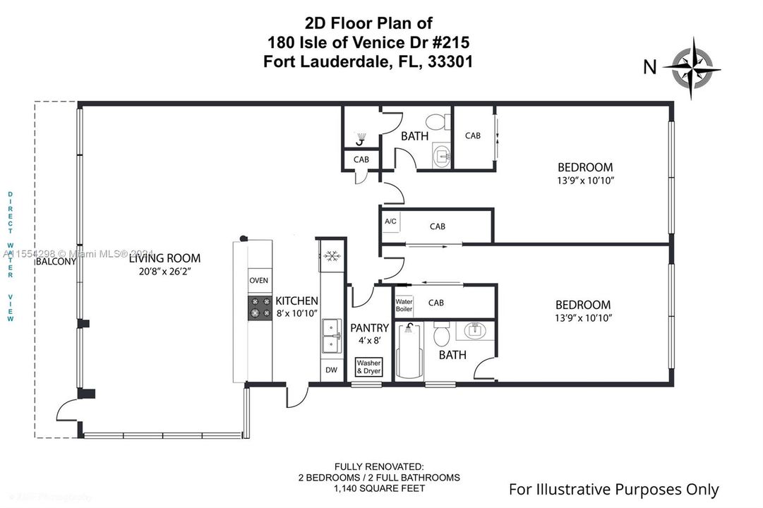 2D Floor Plan of #215