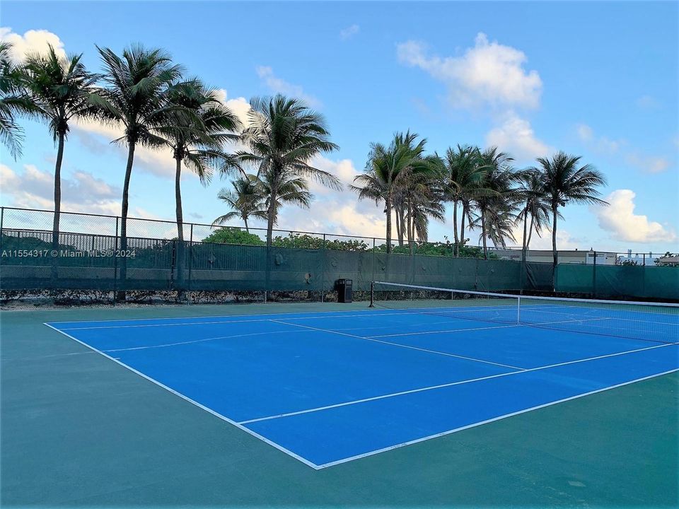 Tennis Court at 2080 Condo