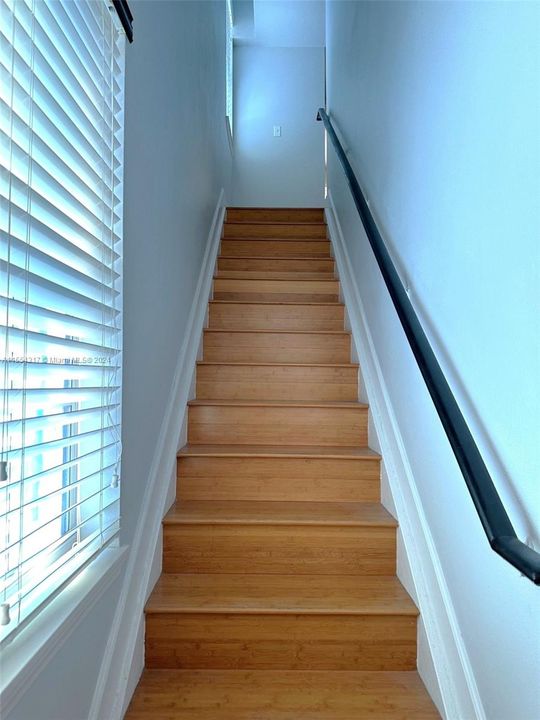 Stairs to Floor 3 bedrooms