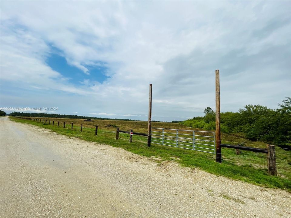 Fenced Subdivision of Pioneer