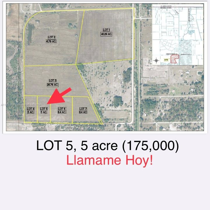 For Sale: $175,000 (4.88 acres)