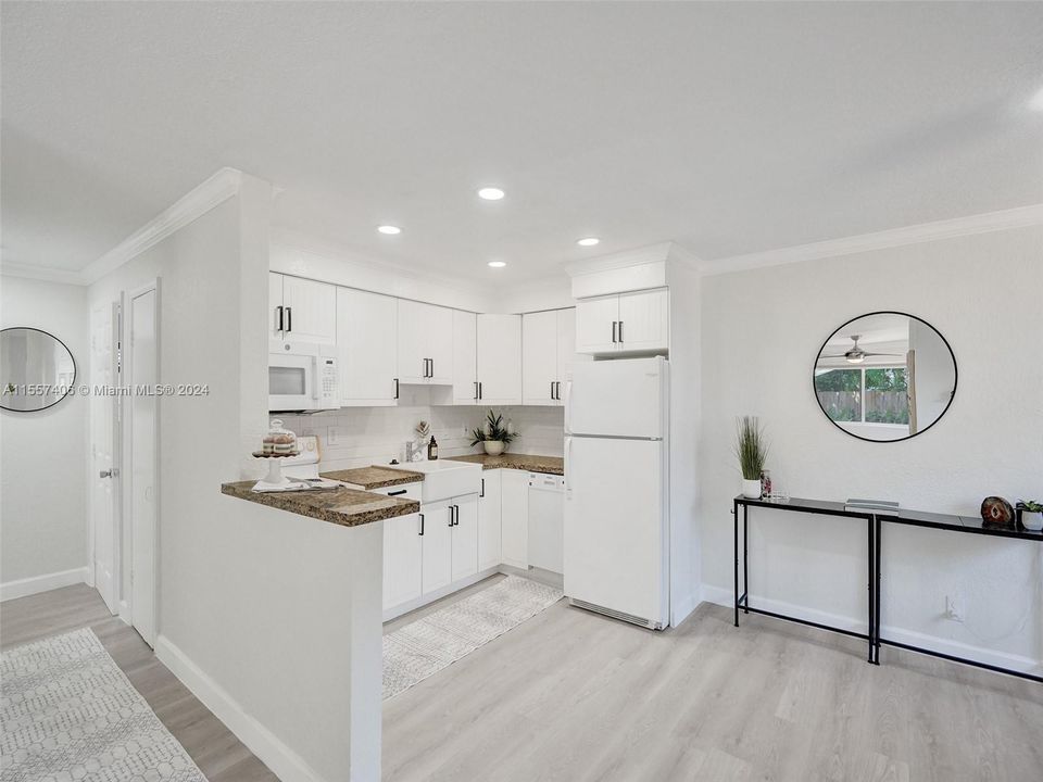 Unit 4 corner unit, staged