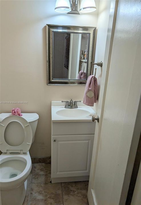 Half-Bath attached to second bedroom