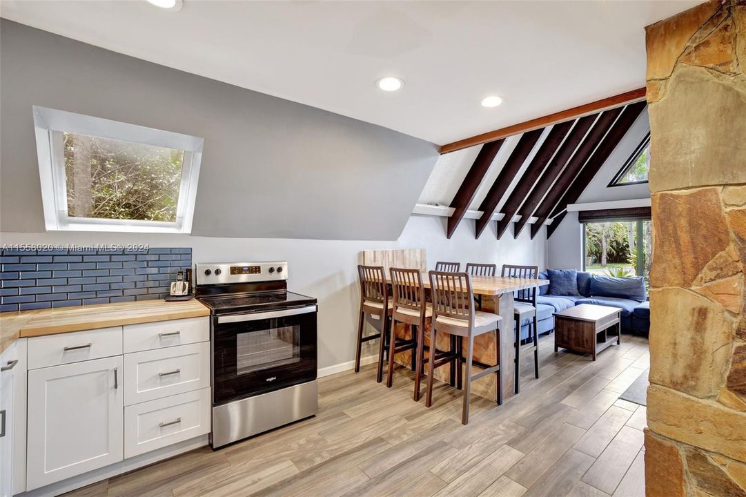 New impact skylight in kitchen