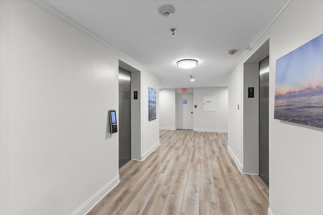 Elevator lobby