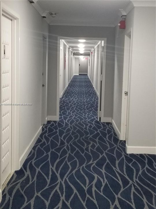 Floor hallway