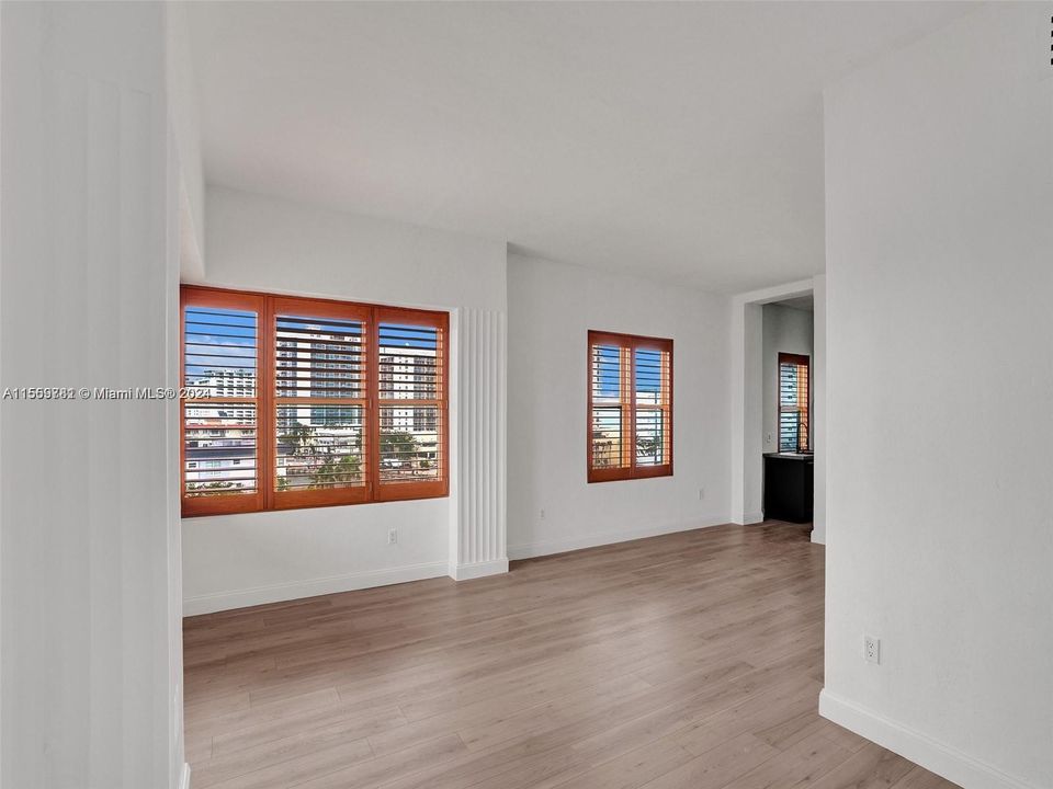 2nd bed converted into a open Den