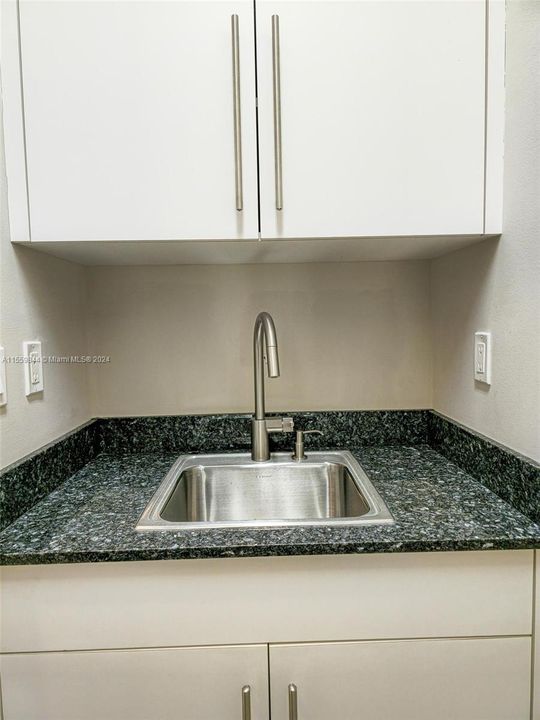 Sink & Cabinetry in Laundry room