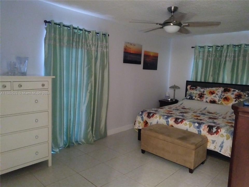 Master Bedroom showing a King bed
