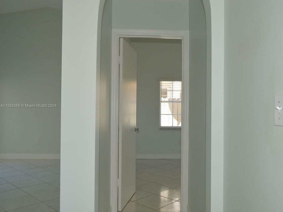 Master Bedroom Entrance