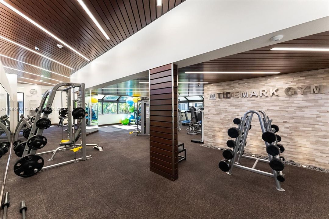 State -of -the - art Fitness center