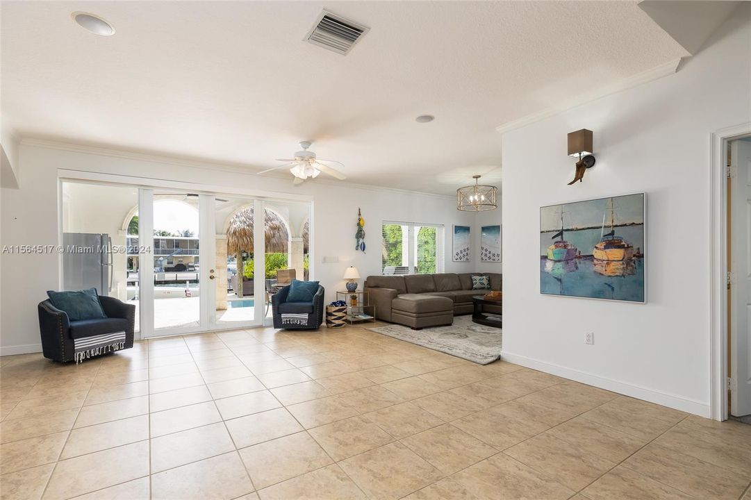 Foyer to Living Room