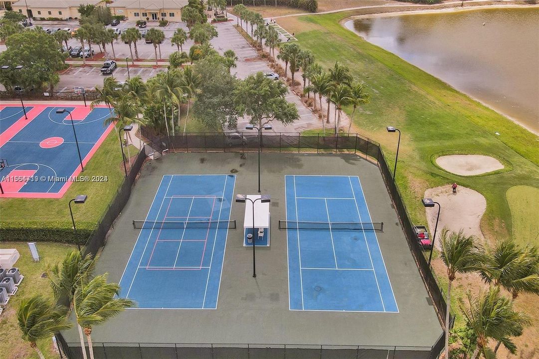 Basketball & Tennis Courts