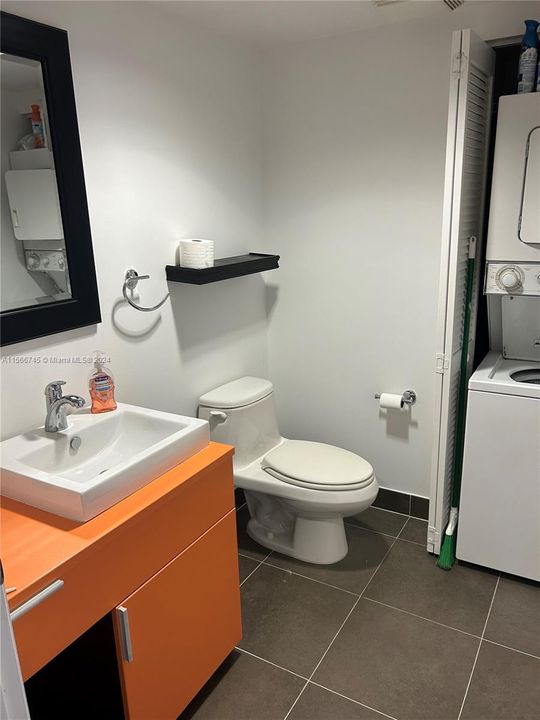 Half Bathroom & Laundry