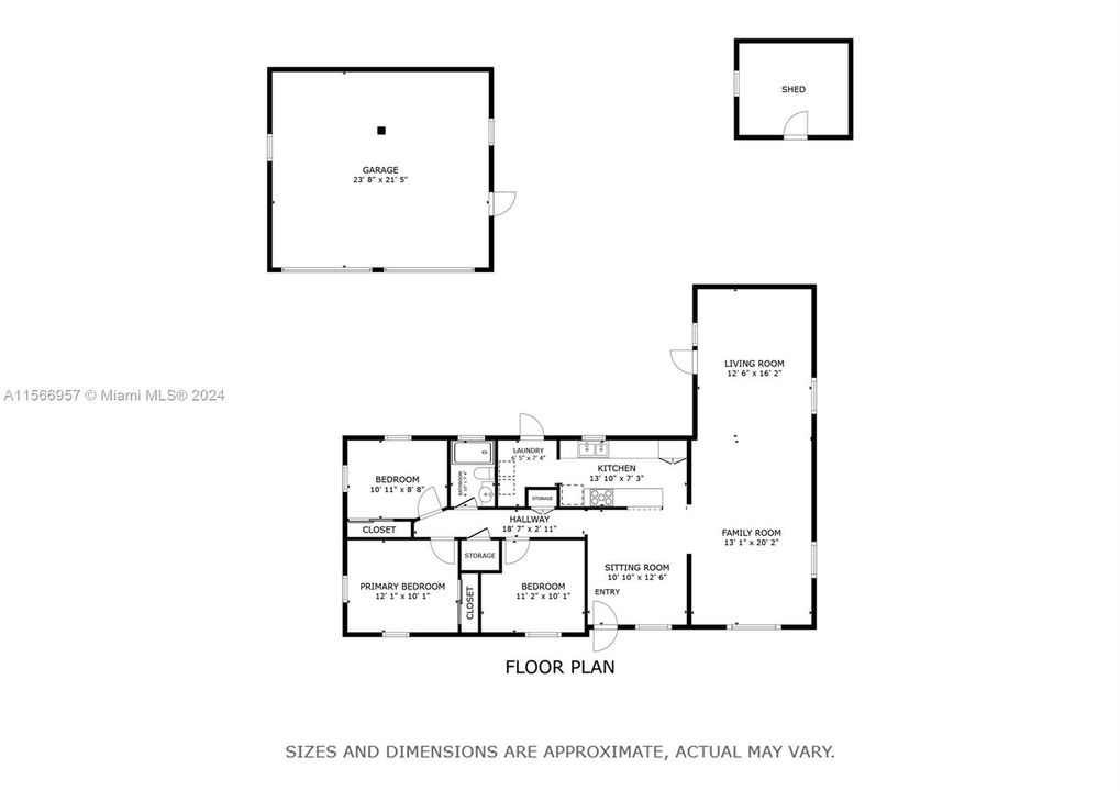 Active With Contract: $569,900 (3 beds, 1 baths, 1721 Square Feet)