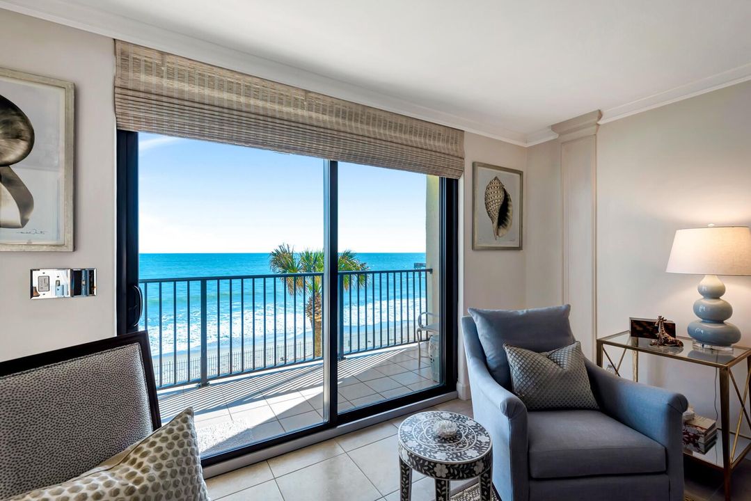 Living Room & Ocean View
