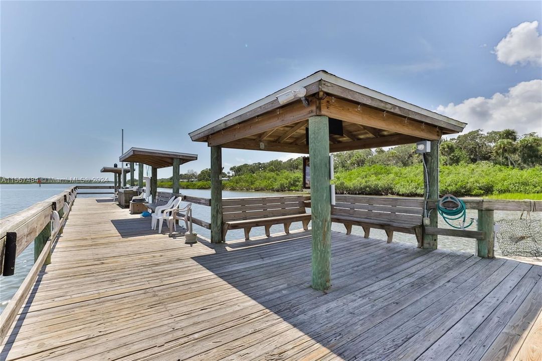 Owners observation and fishing dock