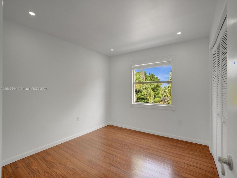 Bdr#2.  Both bedrooms are light, bright and freshly painted