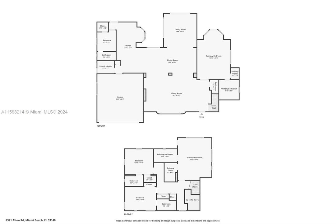 For Sale: $3,595,000 (5 beds, 5 baths, 3190 Square Feet)