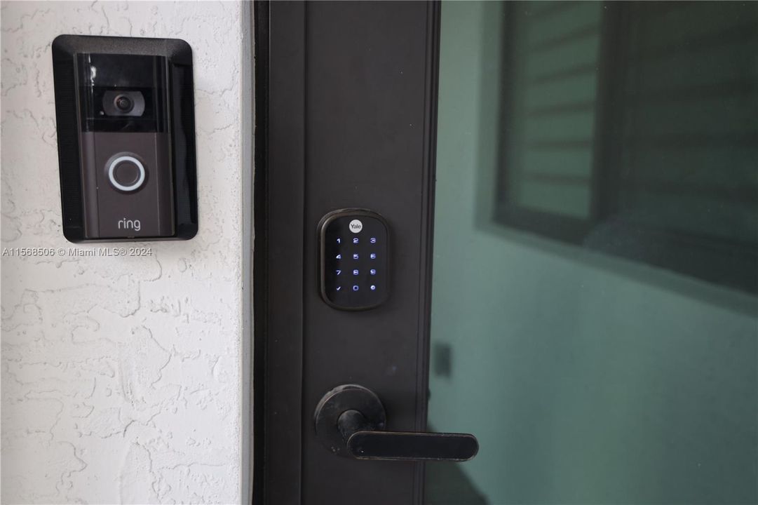 USE THE DIGITAL LOOK FROM THE MAIN ENTRANCE TO GET INTO THE PROPERTY