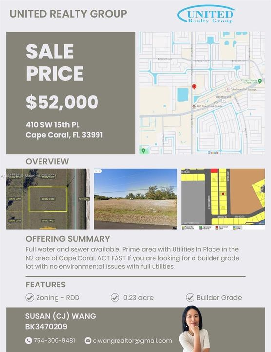 For Sale: $52,000 (0.23 acres)
