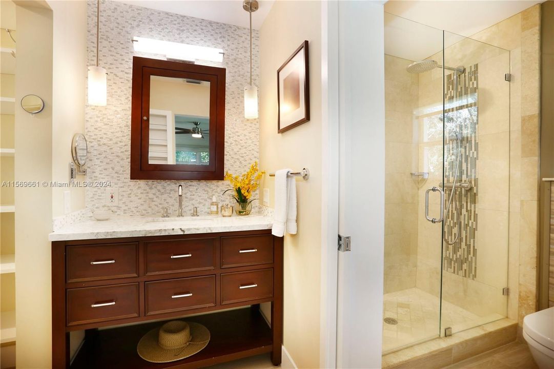 Vanity area in Master Bath