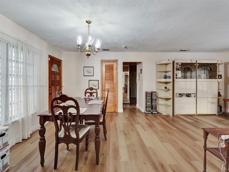 View of Dining Area from Kitchen