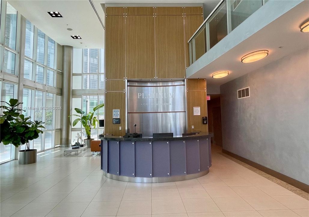 Platinum lobby- main entrance