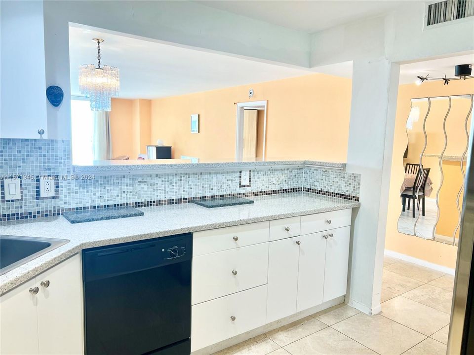 KITCHEN OPEN TO LIVING/DINING - DIRECT OCEAN VIEW