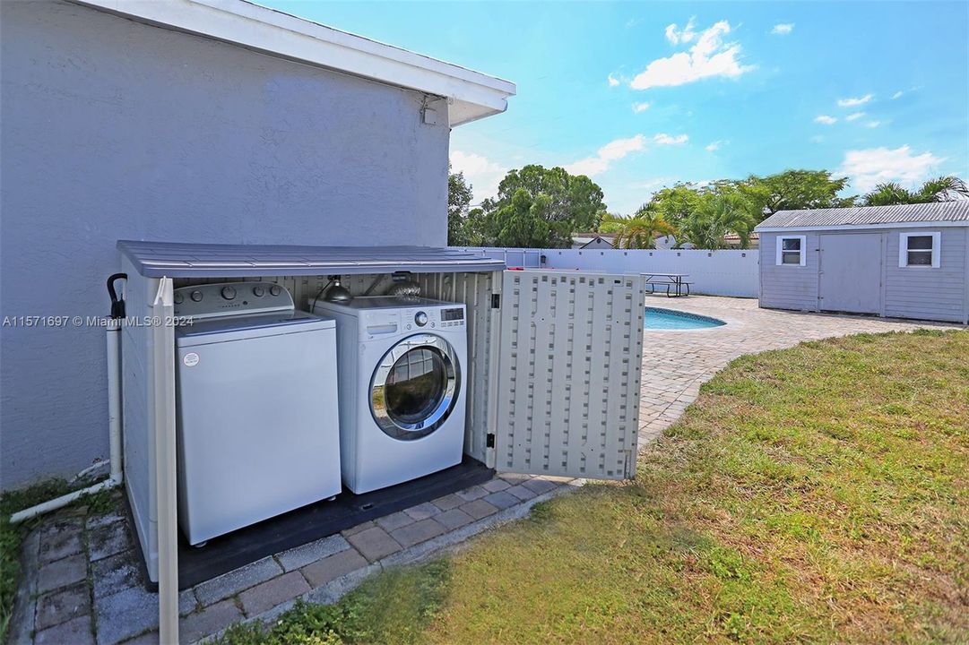 Large Washer and Dryer