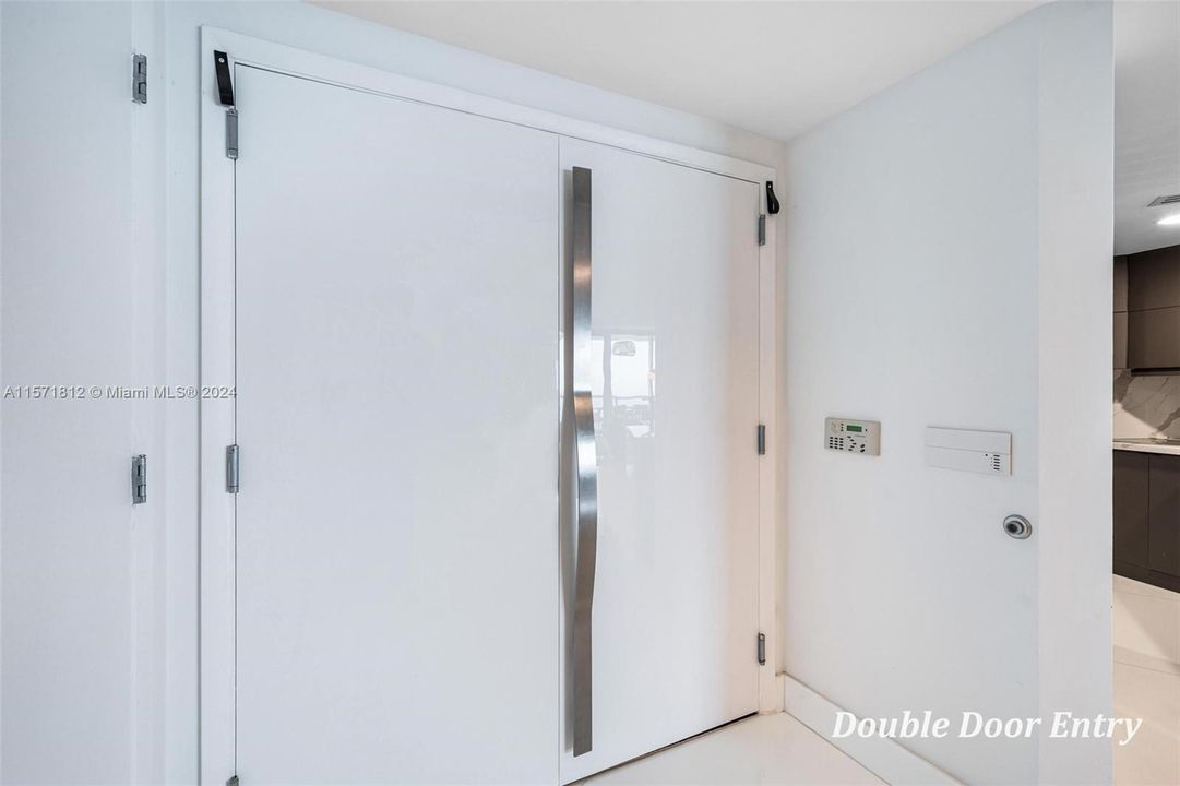 Double door entry