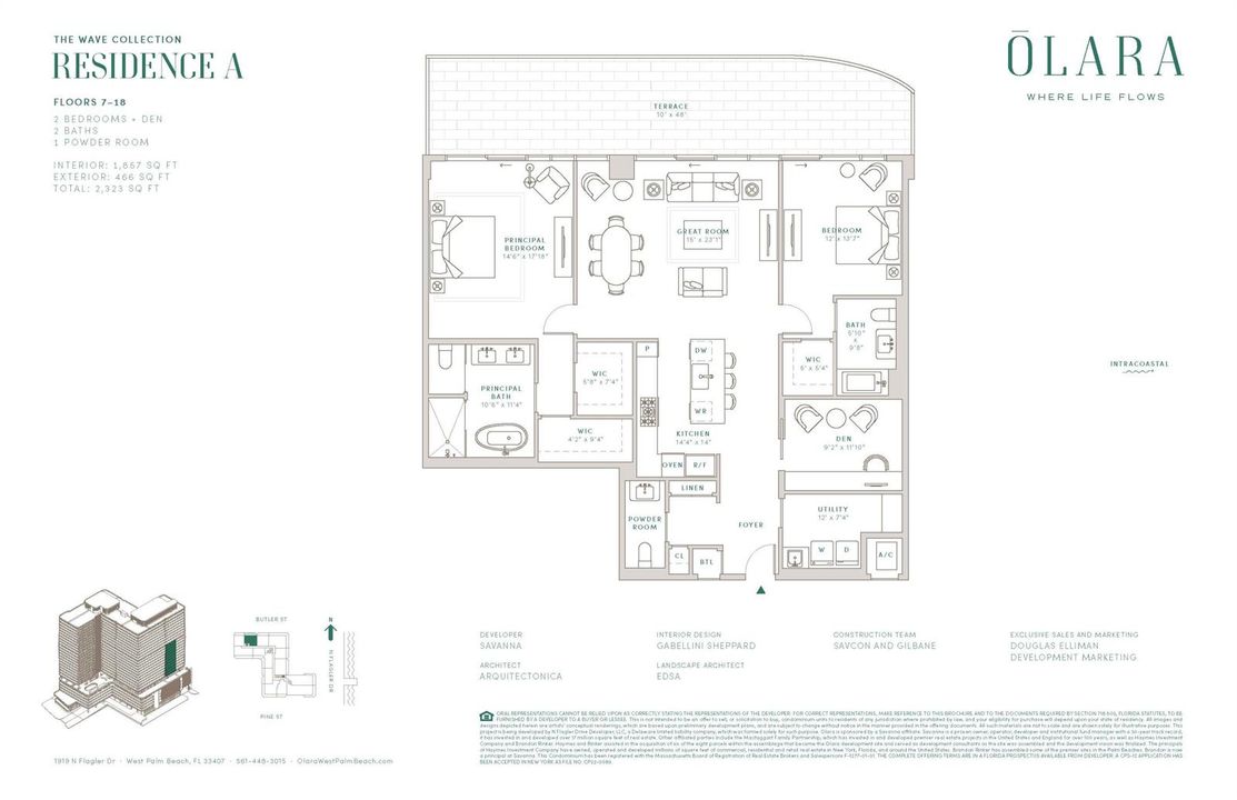 Residence A Floor Plan