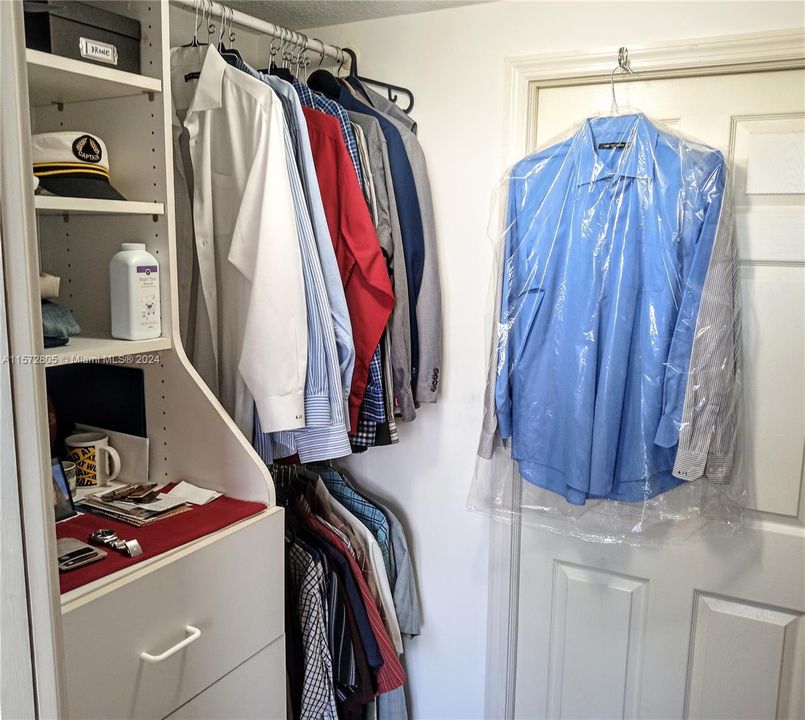 Larger closet suitable for two