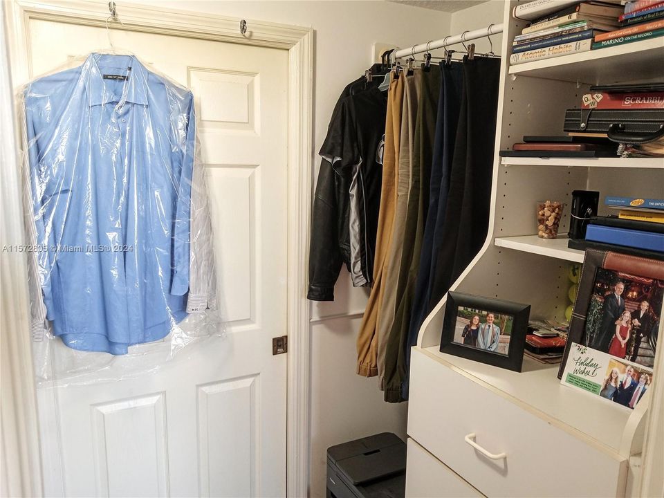 Larger closet suitable for two