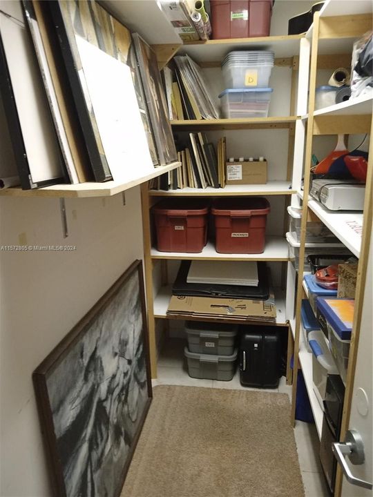 Your private storage room (This is gold!)