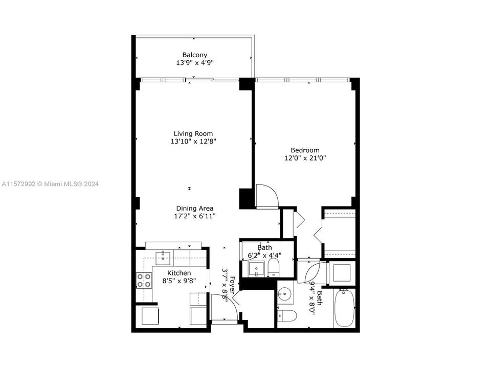 For Sale: $419,000 (1 beds, 1 baths, 768 Square Feet)